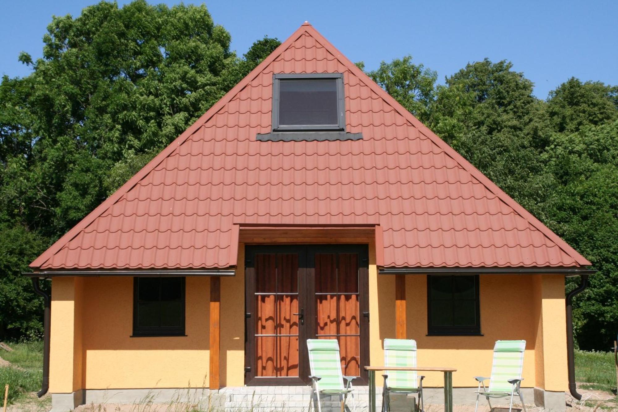 Ferienhaus Fuchsbau In Waldnaehe Villa Kuldīga Exterior foto